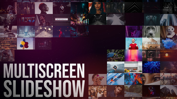 Multiscreen Slideshow || After Effects