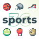 Iconez - Sports Equipment - GraphicRiver Item for Sale