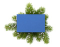 Christmas decoration with greeting card - PhotoDune Item for Sale