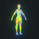 Human Thermal Image Heatmap Female 3D Model - 3DOcean Item for Sale