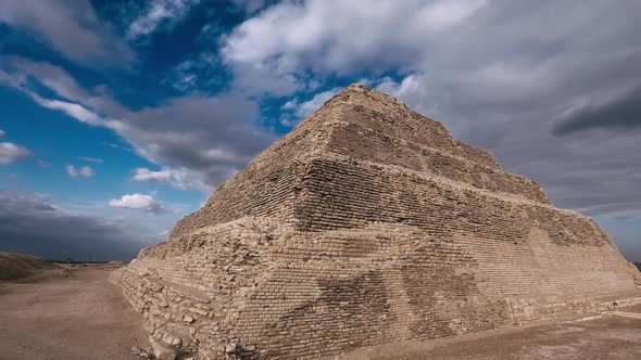 Pyramid Of Djoser In Saqqara