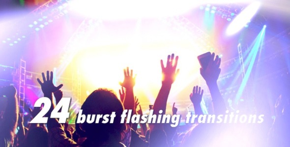 Flashing Bursts - Pack of 24