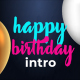 Birthday_Intro - VideoHive Item for Sale