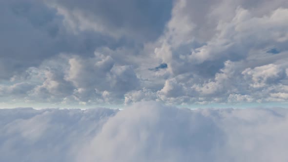 Volume Cloud Fly Through Loopabel 4K
