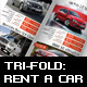 Tri-fold: Rent a Car - GraphicRiver Item for Sale