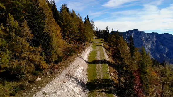 Beautiful Autumn Landscape in the Mountains