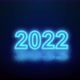 2022 Happy New Year neon light sign background. - VideoHive Item for Sale