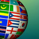 3D Globe With International Flags  - VideoHive Item for Sale