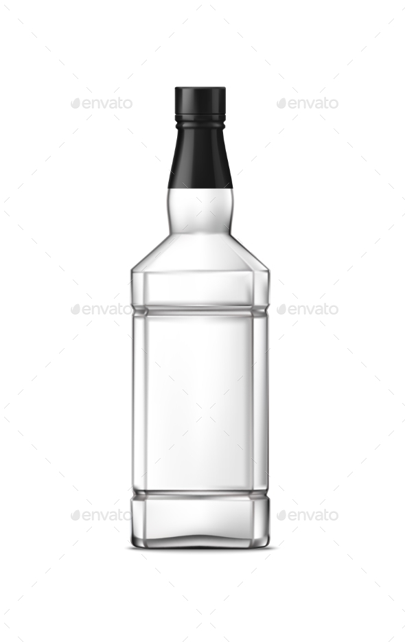 Download Square Bottle Mockup Graphics Designs Templates