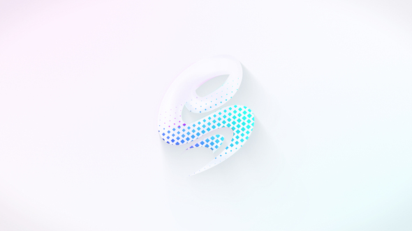 Simple Mosaic Logo Reveal