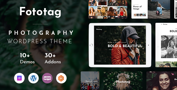 Fototag – Photography WordPress Theme