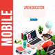 Mobile Online Education E - Learning - VideoHive Item for Sale