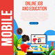 Online Job and Mobile Online Education - VideoHive Item for Sale