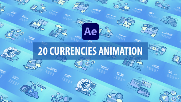 Currencies Animation - After Effects