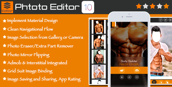 Photo Editor Template for iOS