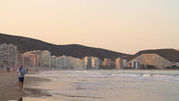 Jogging Along the Sea