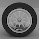 Race car wheel - 3DOcean Item for Sale