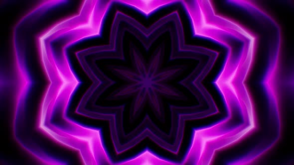 Purple Kaleidoscope Loop 4K 01