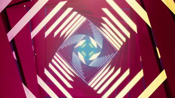 Flying Tunnel Geo Light Retro 01 HD alt