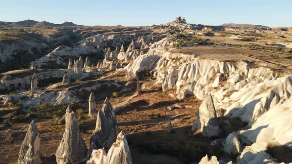 Aerial View Cappadocia Landscape