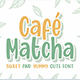 Cafe Matcha - GraphicRiver Item for Sale