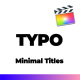 Creative and Clean Titles Package For FCPX - VideoHive Item for Sale