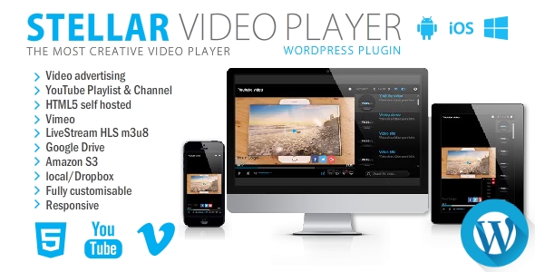 Stellar Video Player - wtyczka Wordpress