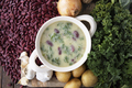Caldo Verde Soup with Ingredients - PhotoDune Item for Sale