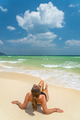 Woman at the beach in Thailand - PhotoDune Item for Sale