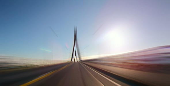 Fast Driving On The Highway, Blurred 2 alt
