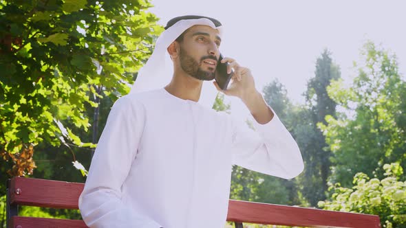 Arabian Family at the park