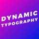 Dynamic Typography - VideoHive Item for Sale