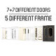 Modern Designed Door Set | 14 Door - 5 Frame - 3DOcean Item for Sale