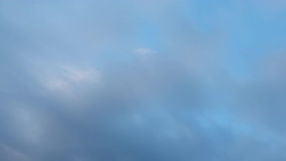 4K Time lapse of beautiful blue sky with clouds background, Blue sky with clouds and sun.