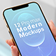 iPhone 12 Pro Max Modern Mock-ups V2- Apps Ui Showcase - GraphicRiver Item for Sale