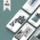 White / Clay Phone Mockup + InstaStory UI - GraphicRiver Item for Sale