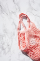 reusable mesh cotton shopping bag, plastic free zero waste concept - PhotoDune Item for Sale