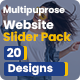 Multipurpose Web Site Slider Pack - GraphicRiver Item for Sale