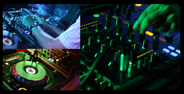 DJ At A Club Set