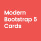 Modern - Responsive Bootstrap 5 Cards - CodeCanyon Item for Sale