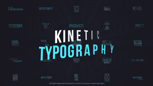 Kinetic Titles For Premiere Pro