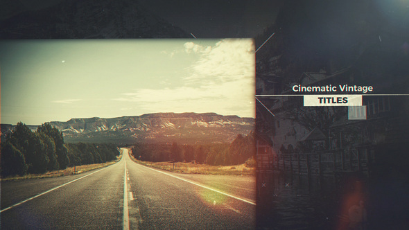 Cinematic Vintage Titles alt