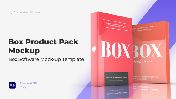 Box Product Mockup