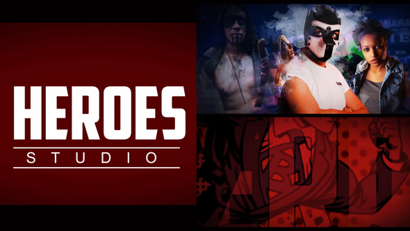 Heroes Logo Intro