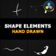 Cartoon Shape Elements | DaVinci Resolve - VideoHive Item for Sale