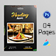Restaurant Menu Bi-Fold Brochure - GraphicRiver Item for Sale