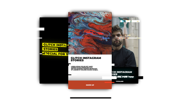 Glitch Instagram Stories