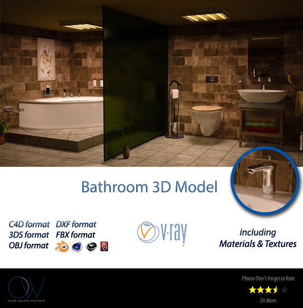 Bathroom 3D Model