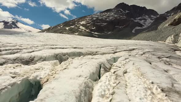 Flying over The Glaciers of the Tonale Pass Pack