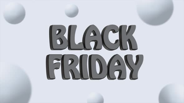 Black Friday Text Animation